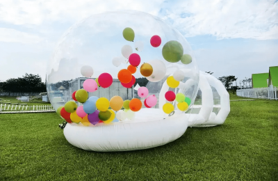 bubble jump biały